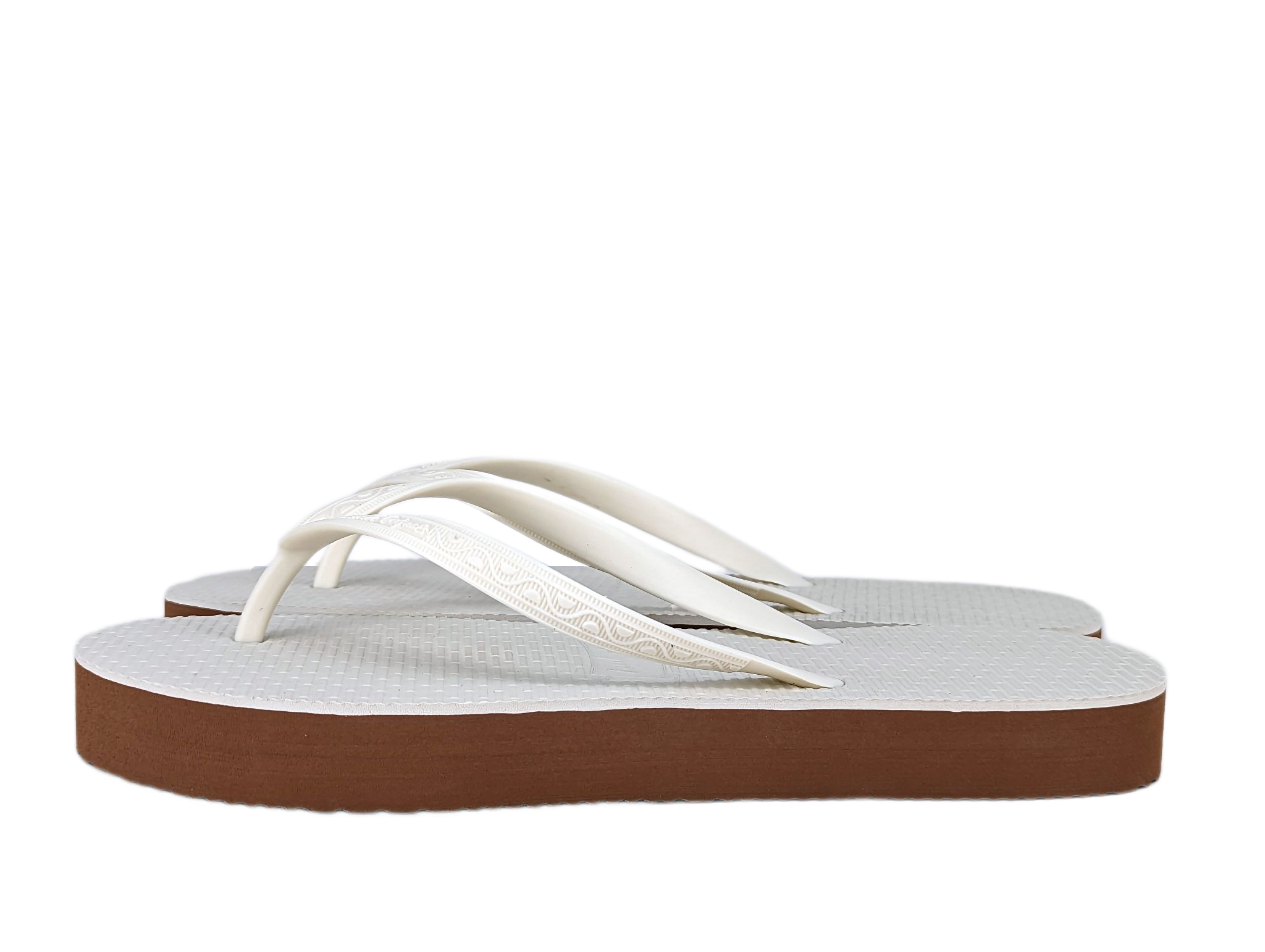 Tong Beach Originals Femme semiplateforme Couleur Blanc